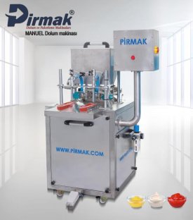 İkili Manuel Dolum Makinası