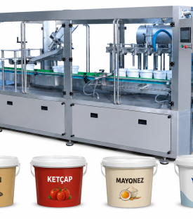 LİNEER KOVA DOLUM VE KAPATMA MAKİNASI
